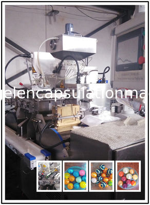 PLC ve Dokunmatik Ekranlı softgel ve ağrı topu üretimi için 20kw Büyük Ölçekli Tıbbi Softgel Kapsülleme Makinesi