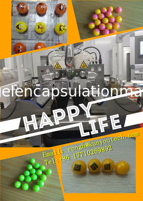 PLC ile İlaç ve Paintball Kullanımı İçin Kunyou Softgel Kapsülleme Makinesi