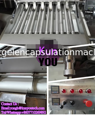 PLC Kontrollü apintball Kapsül boyutu ve şekli Ayırma Makinesi