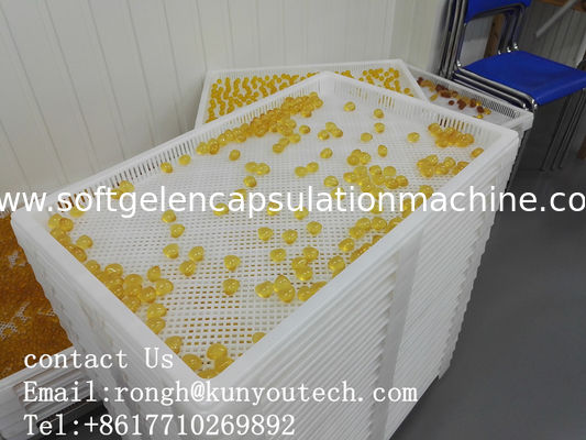 Softgel Kapsüller ve Paintball için Beyaz Gıda Sınıfı Plastik Kurutma Tepsileri