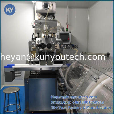 Farmasötik Yumuşak Jel Kapsül Makinesi 3.5 RPM Hızlı Jel Kapsül Dolum Makinesi