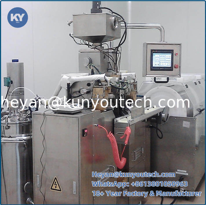 Softgel kapsülleme makinesi yağı ve sıvı kapsül için Laboratuvar İlaç Makineleri