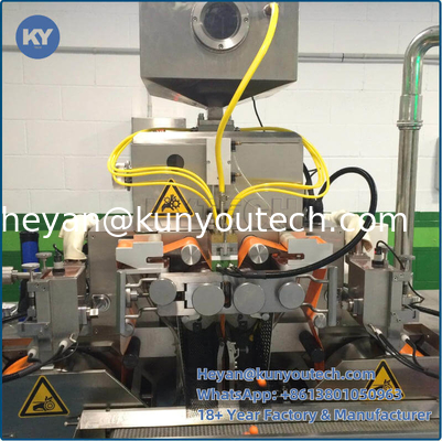 Büyük Ölçekli Üretim için Otomatik İlaç Beslemeli Yüksek Verimli SS304 Boya Topu Üretim Makinesi