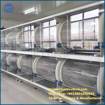 2 Katmanlı Büyük Hava Akışı 6000m3 / H Kapsülleme Tumbler Kurutucu SS316 Malzeme PLC Kontrolü