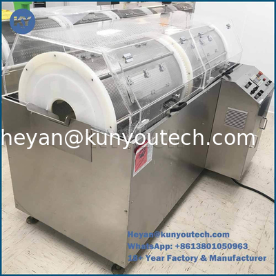 0.2KW SS316 Boya Topu Tamburlu Kurutma Makinesi 1250x900x1500mm