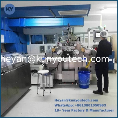PLC Kontrollü Yumuşak Kapsül Dolum Makinesi 120000 adet/saat