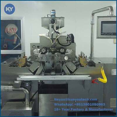 Büyük Ölçekli Balık Yağı 4rpm 13.5kw Yumuşak Jelatin Kapsülleme Makinesi