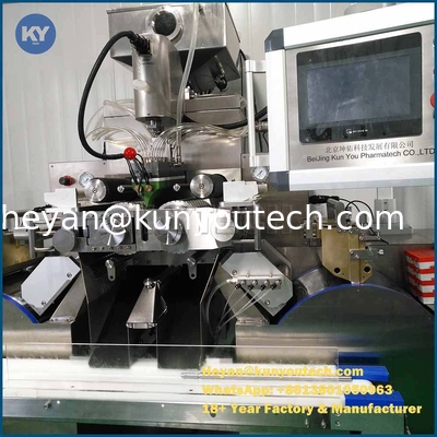 Paslanmaz Çelik Kapaklı Büyük Ölçekli Balık yağı softgel Kapsülleme Makinesi