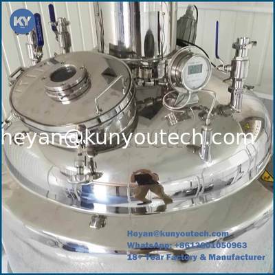 316SUS Paslanmaz Çelik Karıştırma Tankları / Softgel Yapımı İçin 650L Endüstriyel Depolama Tankları