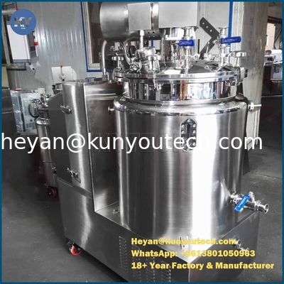300L paslanmaz çelik karıştırma tankı ve 4kw tıbbi karıştırıcı