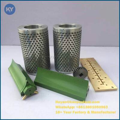 Yüzey işlemeli Çeşitli Şekil ve Boyut Yuvarlak Paintball Kalıp Rulo / Kapsül Kalıbı