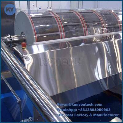 Küçük kapasiteli Yumuşak Net Otomatik tamburlu kurutma makinesi SUS 580 * 600mm