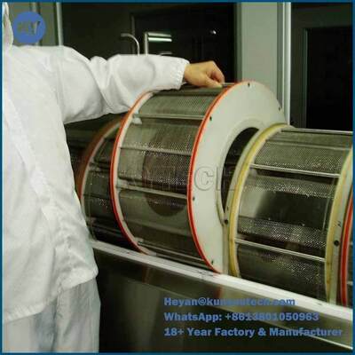 Kolay Temizlenen Softgel Kapsülleme Bardak Kurutma Makinesi Isıtma Sistemli 6 Sepet