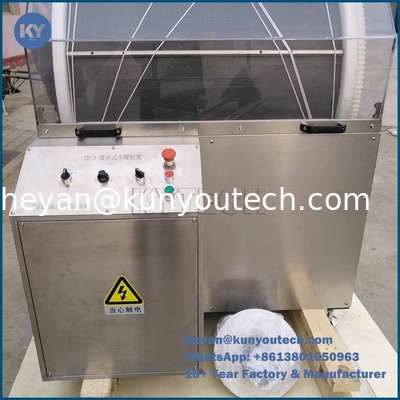 SUS 580x600mm Döner Kapsülleme Tamburlu Kurutucu 0.4KW