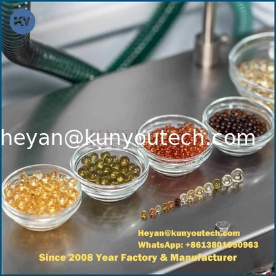 Dikişsiz Softgel Makinesi 40-800kg/h Kapasite 380V Pulsant Kesme