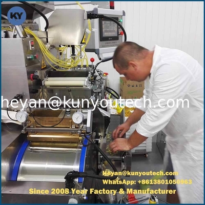 12 Pistonlu 13kw Otomatik Yumuşak Jel Kapsülleme Makinesi