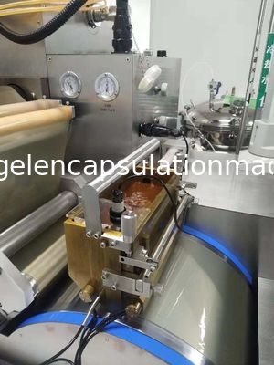 PLC ile ilaç ve paintball kullanımı için Kunyou Softgel Kapsülleme Makinesi