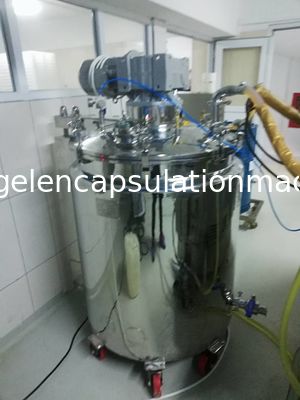 PLC ve Dokunmatik Ekranlı 20kw Büyük Ölçekli Tıbbi Softgel Kapsülleme Makinesi