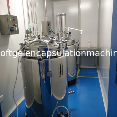 Hayvansal jel ve bitkisel Jel için hareketli 200L jelatin servis ve Depolama Tankları