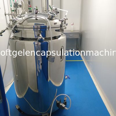 Jelatin depolamak için 350L Jelatin servis tankları / jelatin alıcı tanklar