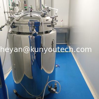 Jelatin depolamak için 350L Jelatin servis tankları / jelatin alıcı tanklar