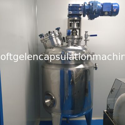 Alt RTD Sensörlü FDA Onaylı CBD Yağı Softgel Kapsül Kapsülleme Makinesi