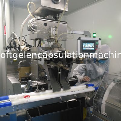 13kw Otomatik Sıvı Softgel Dolum Makinesi Softgel Kapsülleme Ф103 X 172mm