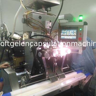 İlaç İşletmeleri Yumuşak Jel Kapsül Makinesi SS316 Makine Malzemesi