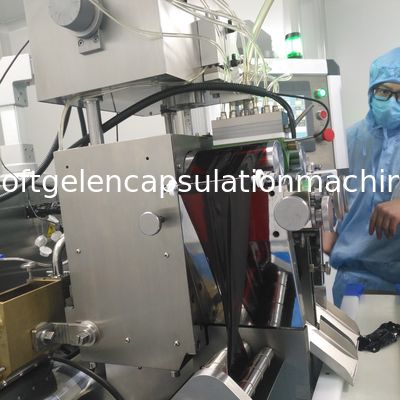 Zemin Otomatik Beslemeli 6 İnç Softgel Kapsülleme Makinesi 100 - 200m2 Düzen