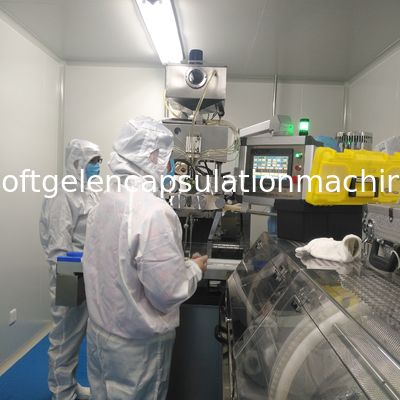 Cbd Yağı 1 Yıl Garanti için 7 İnç Kalıp Rulo Softgel Kapsülleme Makinesi
