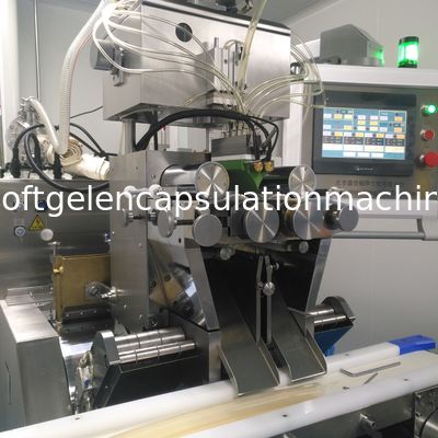 Zemin Otomatik Beslemeli 6 İnç Softgel Kapsülleme Makinesi 100 - 200m2 Düzen