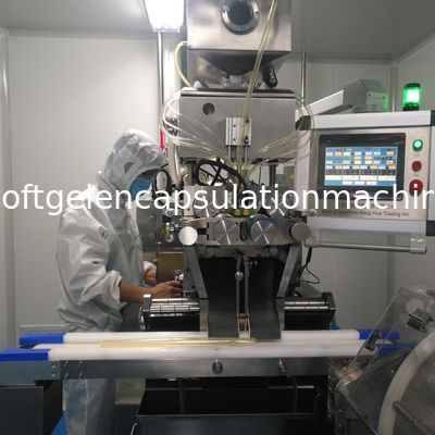 18000 adet Orta Ölçekli Paintball Kapsülleme Makinesi Yüksek Hızlı Ce Softgel