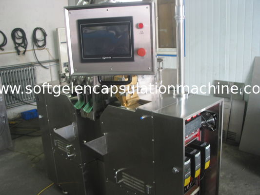 S403 Yumuşak Jelatin Kapsüller Yumuşak Kapsül Yapma Makinesi, Stinless Çelik konvoyu ile
