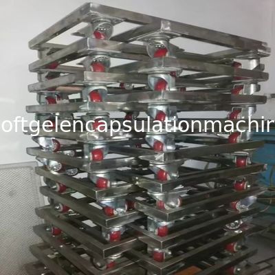 Hava Akışlı Paintball / Softgel Kapsül için Yüksek Sıcaklık Rulman Büyük Plastik Tepsiler