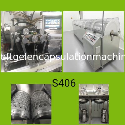 50000pc/H Sıvı Dolgulu Yumuşak Jelatin Kapsülleme Makinesi ф103 X 172mm