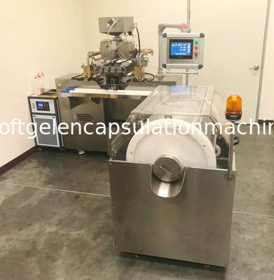 Laboratuvar için Otomatik 3 Kw Küçük Toplu Elektrikli Yumuşak Kapsül Yapma Makinesi