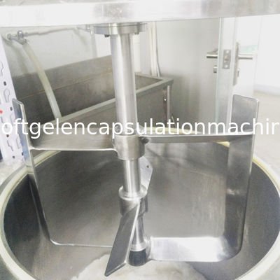 Rulo Tipi Yumuşak Kapsül Paintball Üretim Hattı SUS304 / 316L Malzeme 1 Yıl Garanti