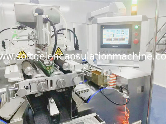 Çeşitli Şekil Yağ Dolum Yumuşak Jelatin Kapsül Yapıcı Makinesi 1800 Kg Ağırlık