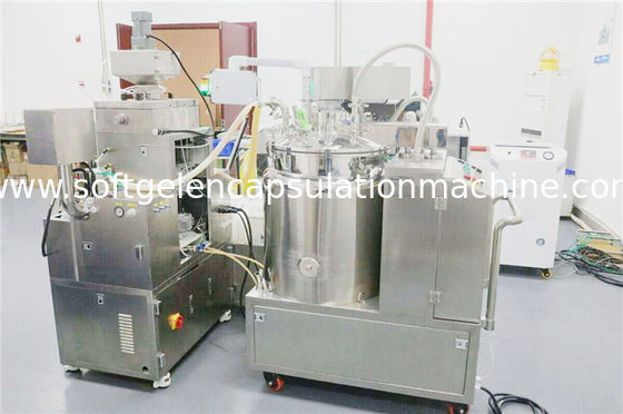 Laboratuvar için 3kw Küçük Toplu Jel Kapsülleme Makinesi Elektrikli Otomatik
