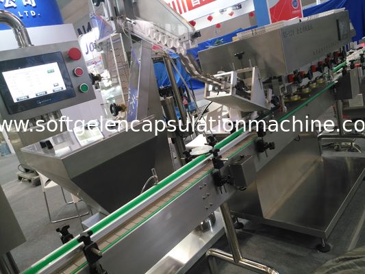 Tıbbi Sayma ve Paketleme Makinesi Çoklu Titreşim Plakalı Şişe Paketleme