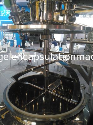 Paslanmaz Çelik Softgel Kapsülleme Makinesi 3.5 RPM Hız Yüksek Verimlilik