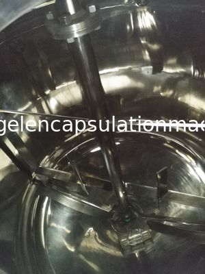 Vgel ve hayvansal jelatin softgel üretimi için Renk Karıştırma Kapları renk karıştırıcı