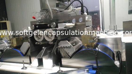 Balık Yağı Softgel için Farmasötik Softgel Kapsül Makinesi 120000 Adet / H