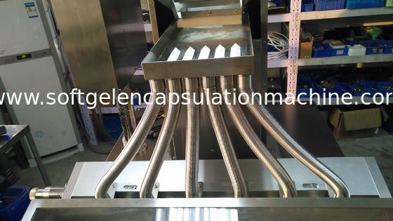 Ayarlanabilir Silindir Mesafesi ile Paintball Softgel Kapsül Ayırma Makinesi