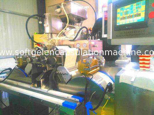 Yumuşak Jelatin 10 İnç Paintball Kapsülleme Makinesi 30000/H