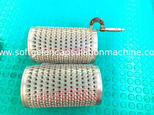 Softgel Kapsülleme Makinesi için Multicavity 103x152 150x250 Die Roller Kapsül Kalıbı