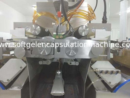 Balık yağı, sarımsak yağı, vatamin dolum için 13kw klasik tasarım Softgel Kapsülleme Makinesi