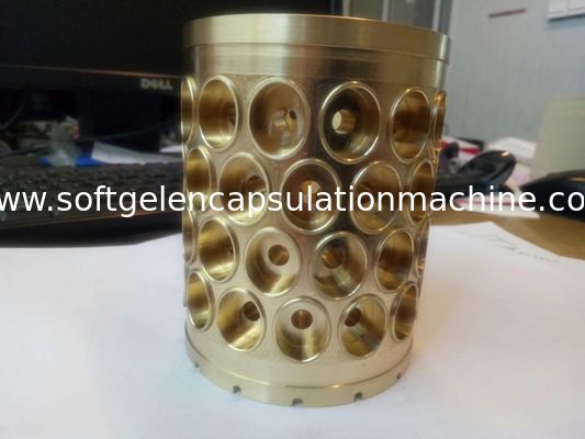 Yüksek Hassasiyetli Softgel Takım Kapsül Kalıp Alüminyum Alaşımlı Paintball Kalıp Rulosu