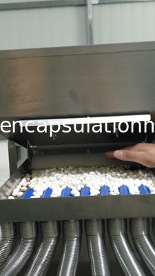 PLC 220v Kapsül Ayırma Makinesi Yumuşak Jel Tablet Boyutu ve Şekli Muayenesi