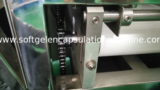 Oval Dikdörtgen Şekil Balık Yağı / Vitamin Kapsülü için Paslanmaz Çelik Yumuşak Jelatin Kapsülleme Makinesi